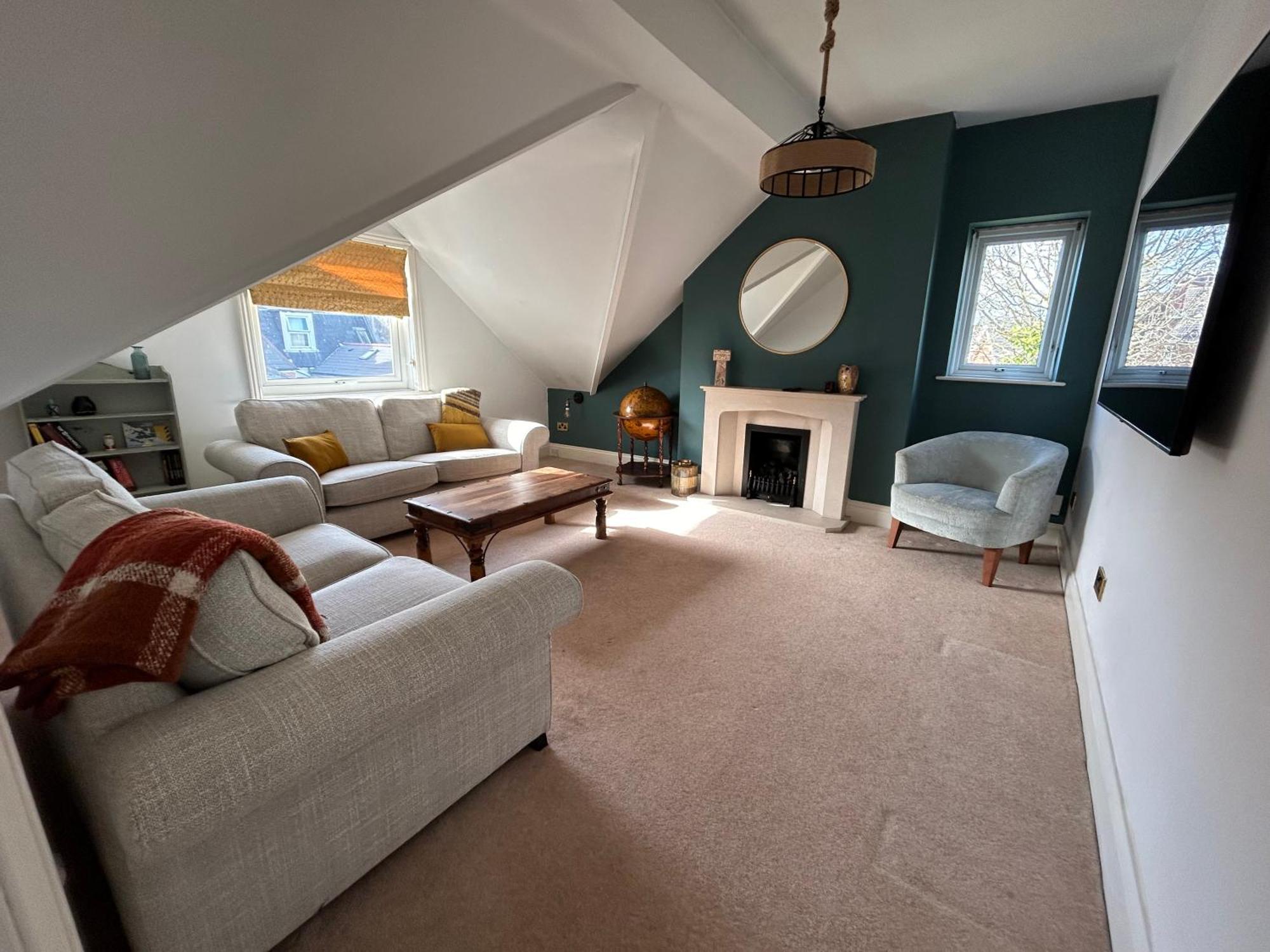 Seaside Rentals Bournemouth - 2Br, Upto 6Ppl, Beach 3 Min Walk, Dogs Ok, Wifi, Park 2 Cars Exteriör bild